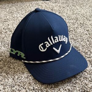Callaway Dark Blue Golf Hat with Embroidered Logo